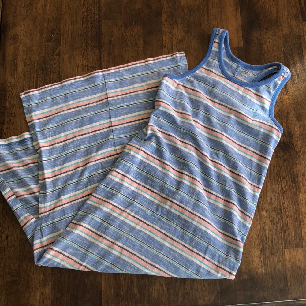 Girls tank maxi dress